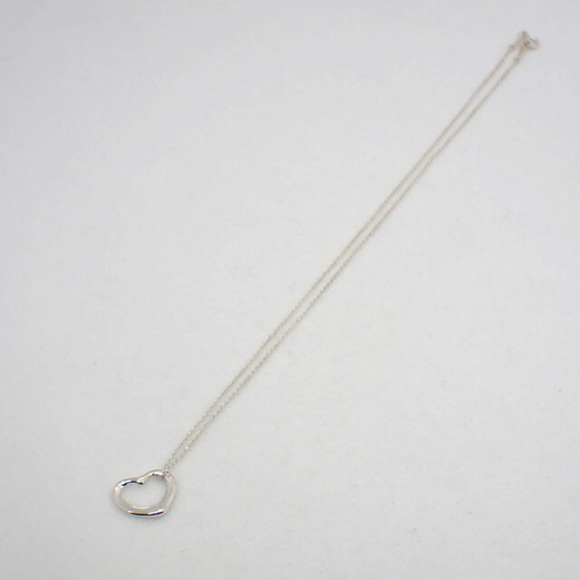 TIFFANY 925 open heart pendant necklace - Picture 5 of 10